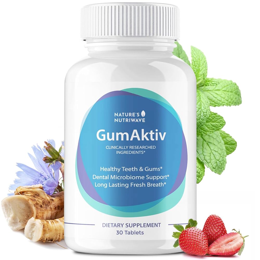 Nature’s NutriWave GumAktiv Oral Health Supplement