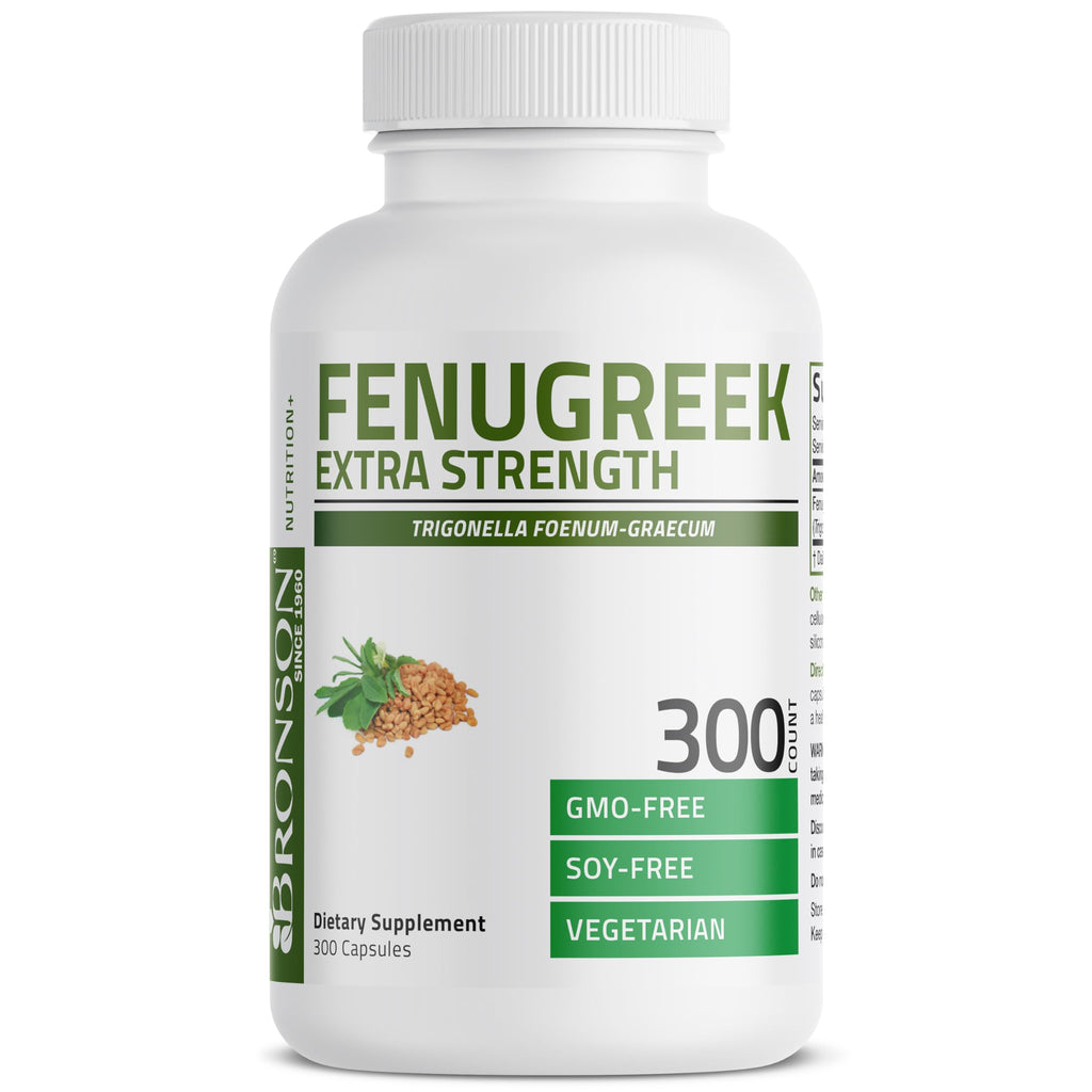BRONSON Flavored Capsule adult Fenugreek Supports Healthy Immune