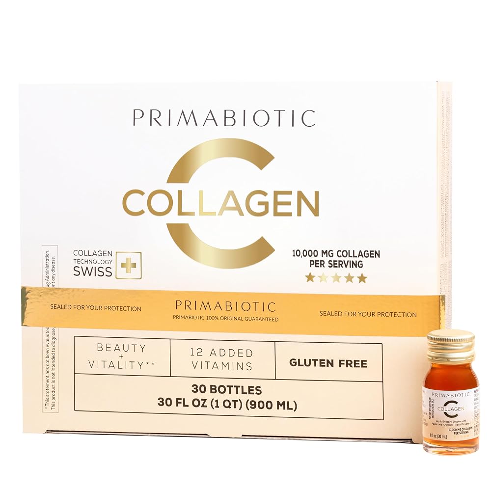 PRIMABIOTIC Liquid Collagen - High Collagen Content [10