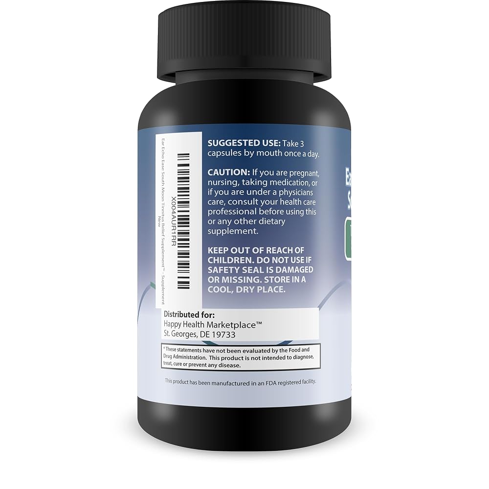 Happy Health Marketplace Ear Echo Ease Tinnitus Relief - 90 Capsules - image 4
