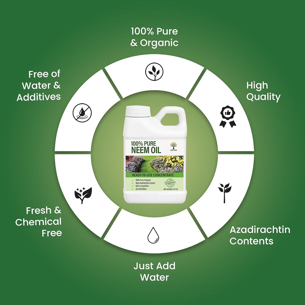 Nature's Will Pure Neem Oil Concentrate - 16 oz - image 3