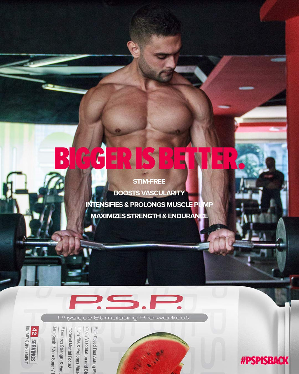 Metabolic Nutrition P.S.P. Physique Stimulating PreWorkout 672g Zero