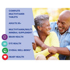 Generic Equate Adult 50+ One Daily Complete Multivitamin - 125 Tablets - image 2