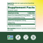 MegaFood Vitamin D3 5000 IU (125 mcg) - Vegetarian Supplements