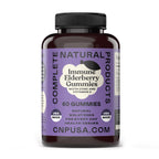 Complete Natural Products Elderberry Gummies with Zinc & Vitamin C - 60 Count