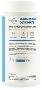 Type Zero Magnesium Glycinate 210mg - 180 Capsules - image 3