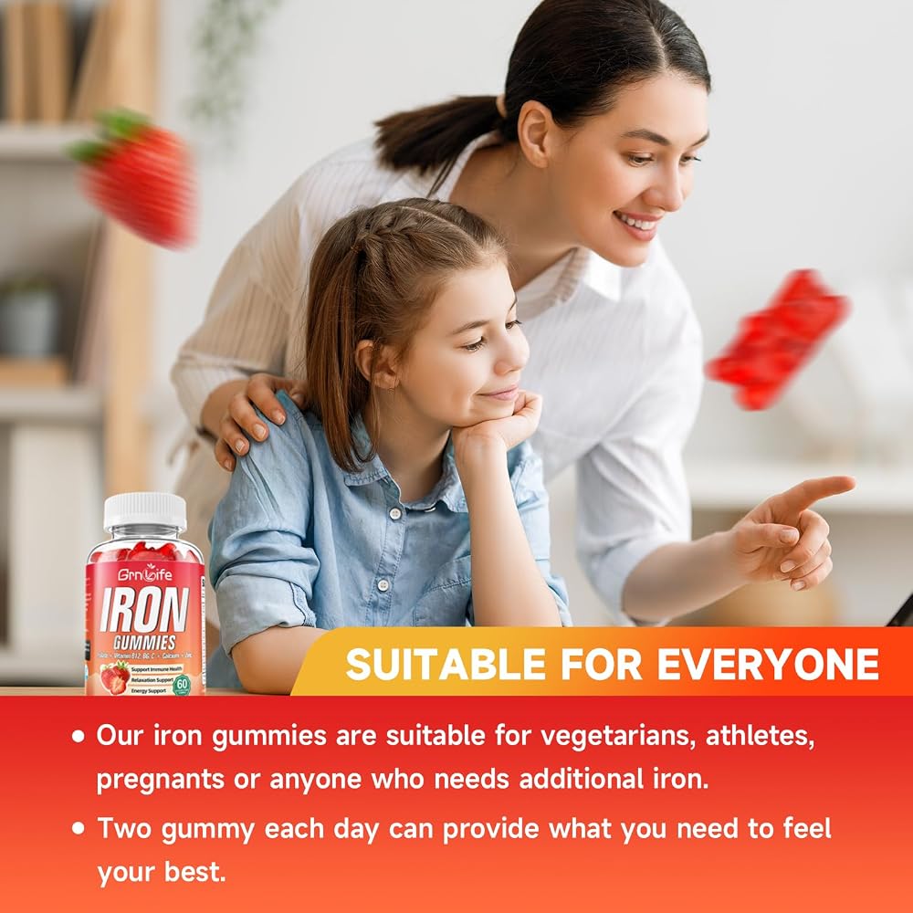 GrnLife Iron Gummies for Women