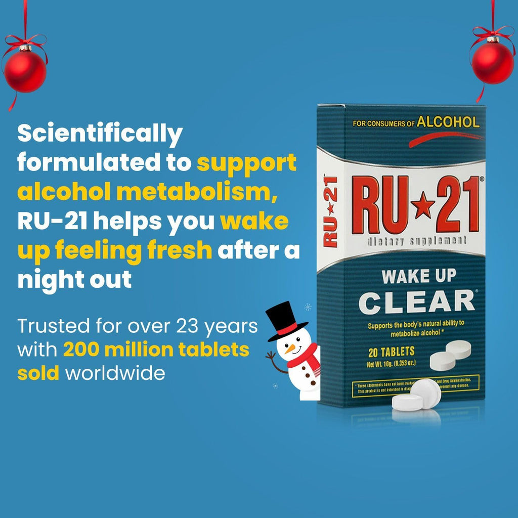 RU-21 Wake UP Clear, 4 Tablets