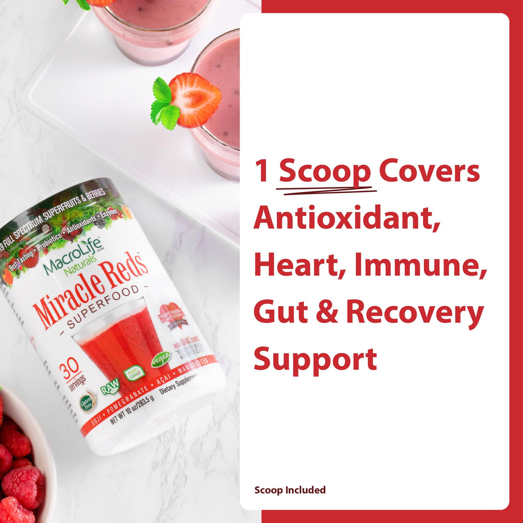 MacroLife Naturals Miracle Reds Superfood