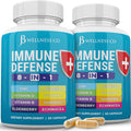 JB Wellness Co Immune Support 8 in 1 Capsules - Zinc Supplement
