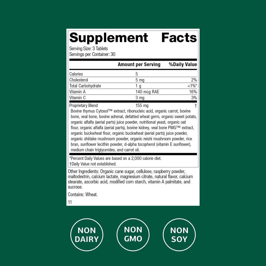 Standard Process Congaplex Chewable Immune Support - 90 Tablets - image 2
