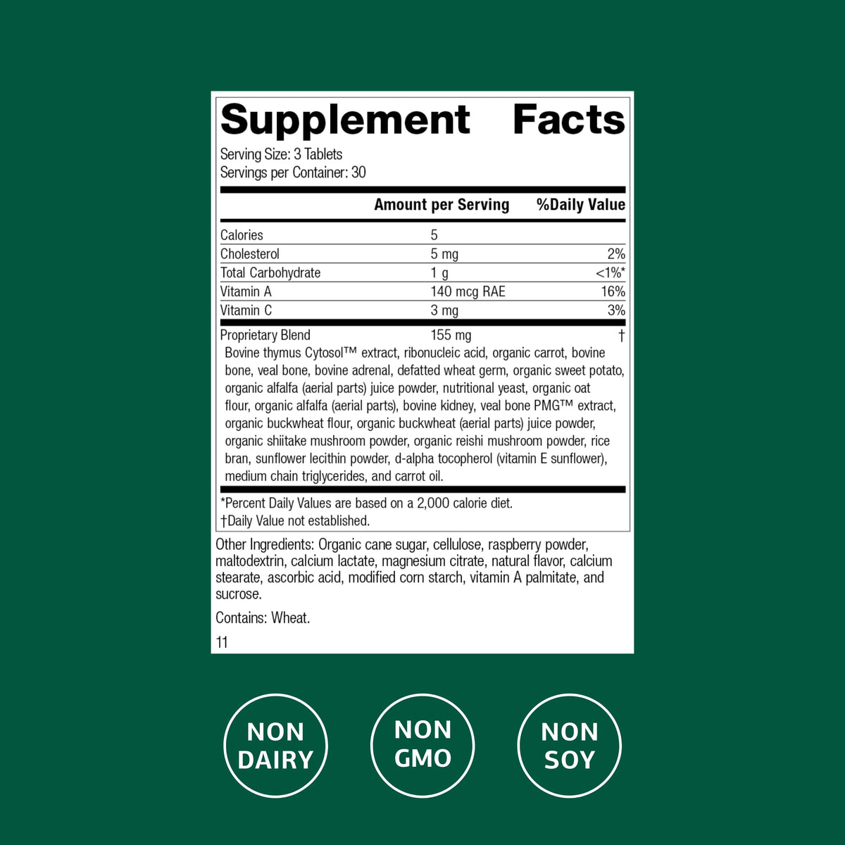 Standard Process Congaplex Chewable Immune Support - 90 Tablets - image 2