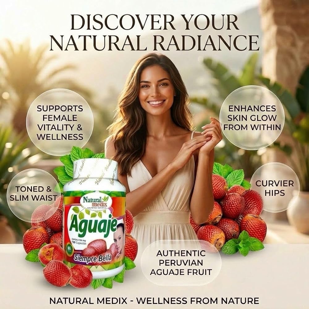 Natural Medix Aguaje Superfruit Extract - 100 Capsules - image 3