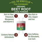 Peak Performance Organic Beet Root Powder - 6.34 oz - image 2