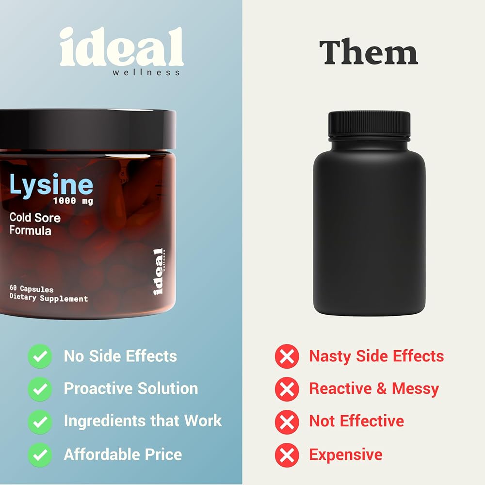 Ideal Wellness Cold Sore Treatment For Lips With Immune Support