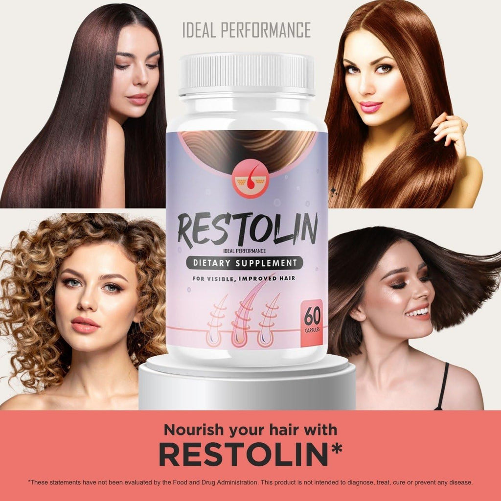 IDEAL PERFORMANCE Restolin Hair Capsules Advanced Formula - 60 Capsules - image 4