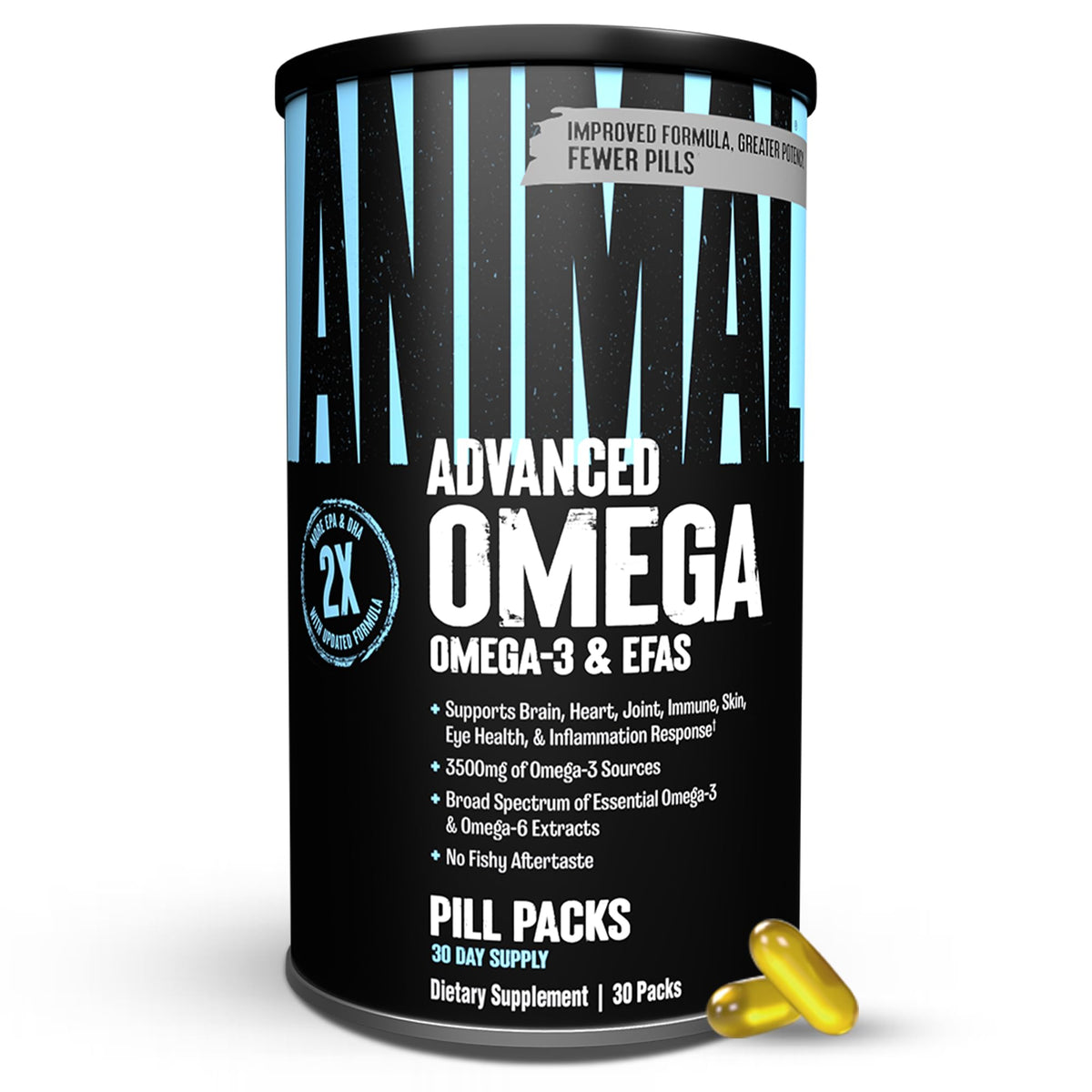Animal Advanced Omega 3 Fish Oil Supplement - 30 Packs