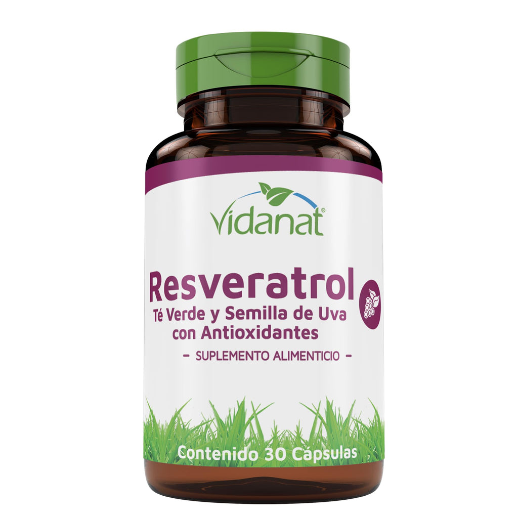 Vidanat Resveratrol 300 mg Antioxidant Supplement - 30 Capsules