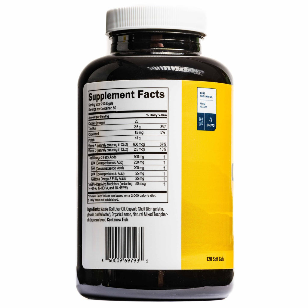 On Target Living Alaskan Cod Liver Oil - 120 Softgels - image 8