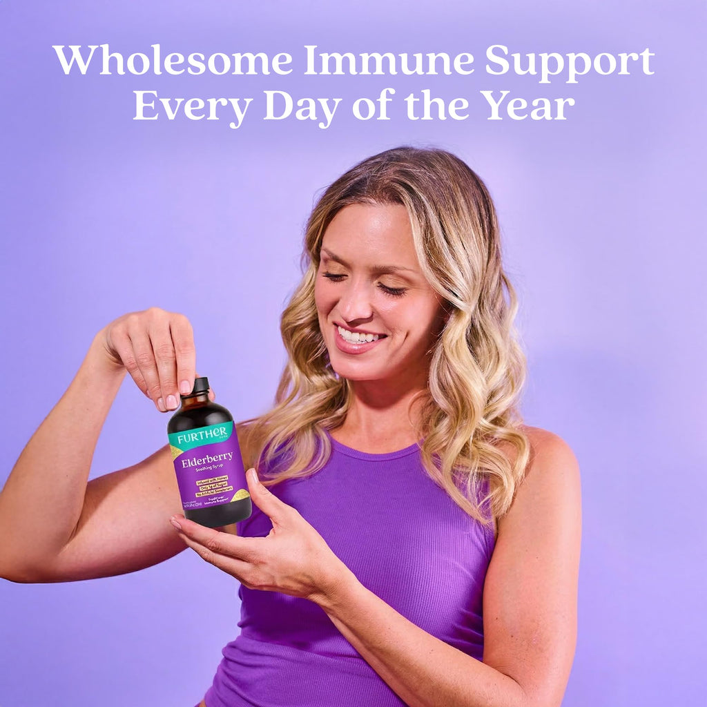 Further Food Elderberry Syrup Daily Immune Support - 8 Fl Oz - image 6