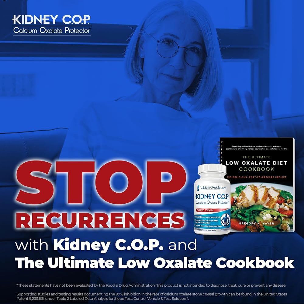 KIDNEY C.O.P. Calcium Oxalate Protector - 120 Capsules - image 4