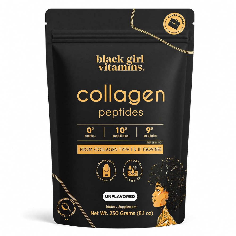 Black Girl Vitamins Collagen Powder and Stick Parent