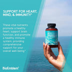 BioEmblem Magnesium Glycinate & Zinc 300mg - 90 Capsules - image 6
