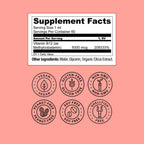 Live Conscious Vegan B12 Sublingual Liquid Drops 5000mcg - 60 Servings - image 9