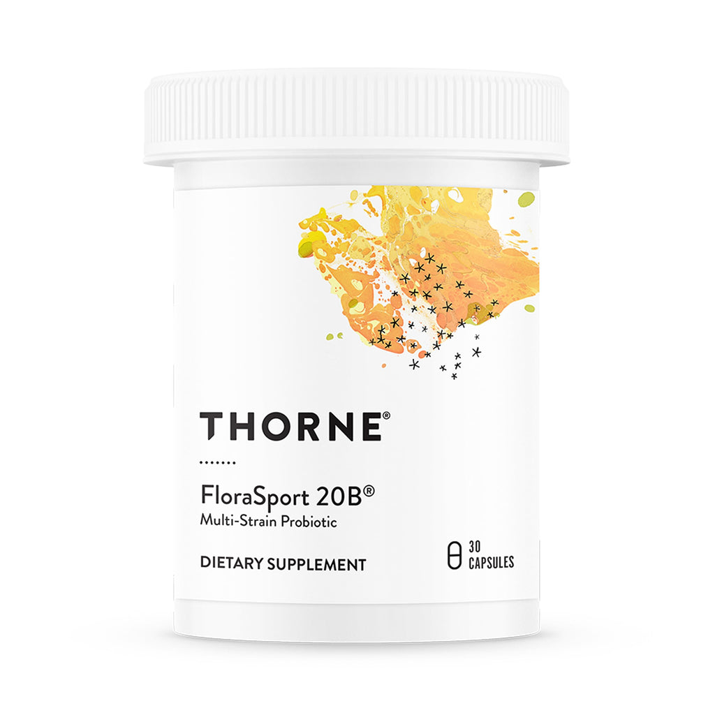 Thorne FloraSport 20B Probiotic - 30 Capsules