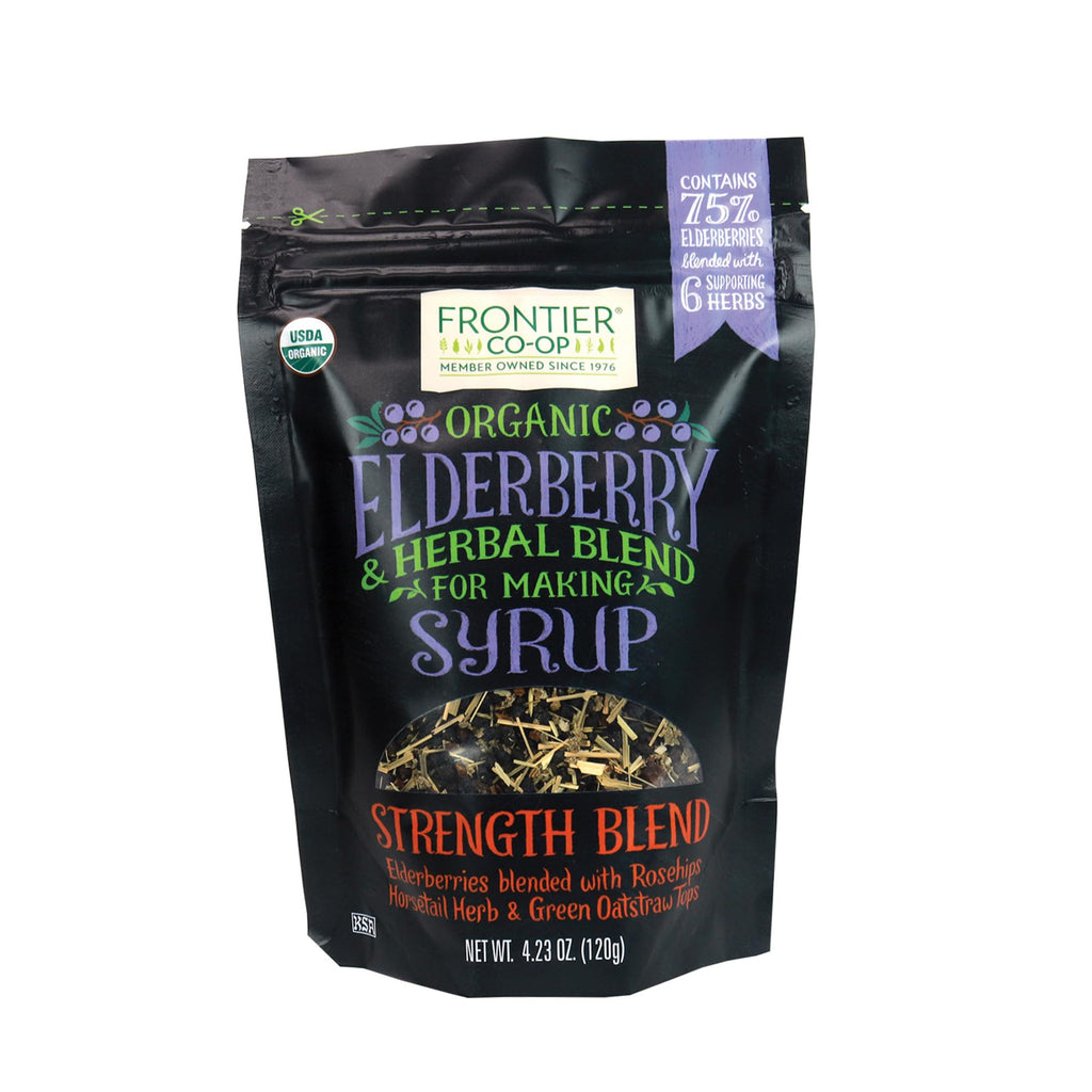 Frontier Co-op Organic Elderberry Dried Herbs - 4.23 oz