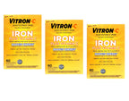 Vitron-C High Potency Iron Supplement with Vitamin C - 180 Tablets