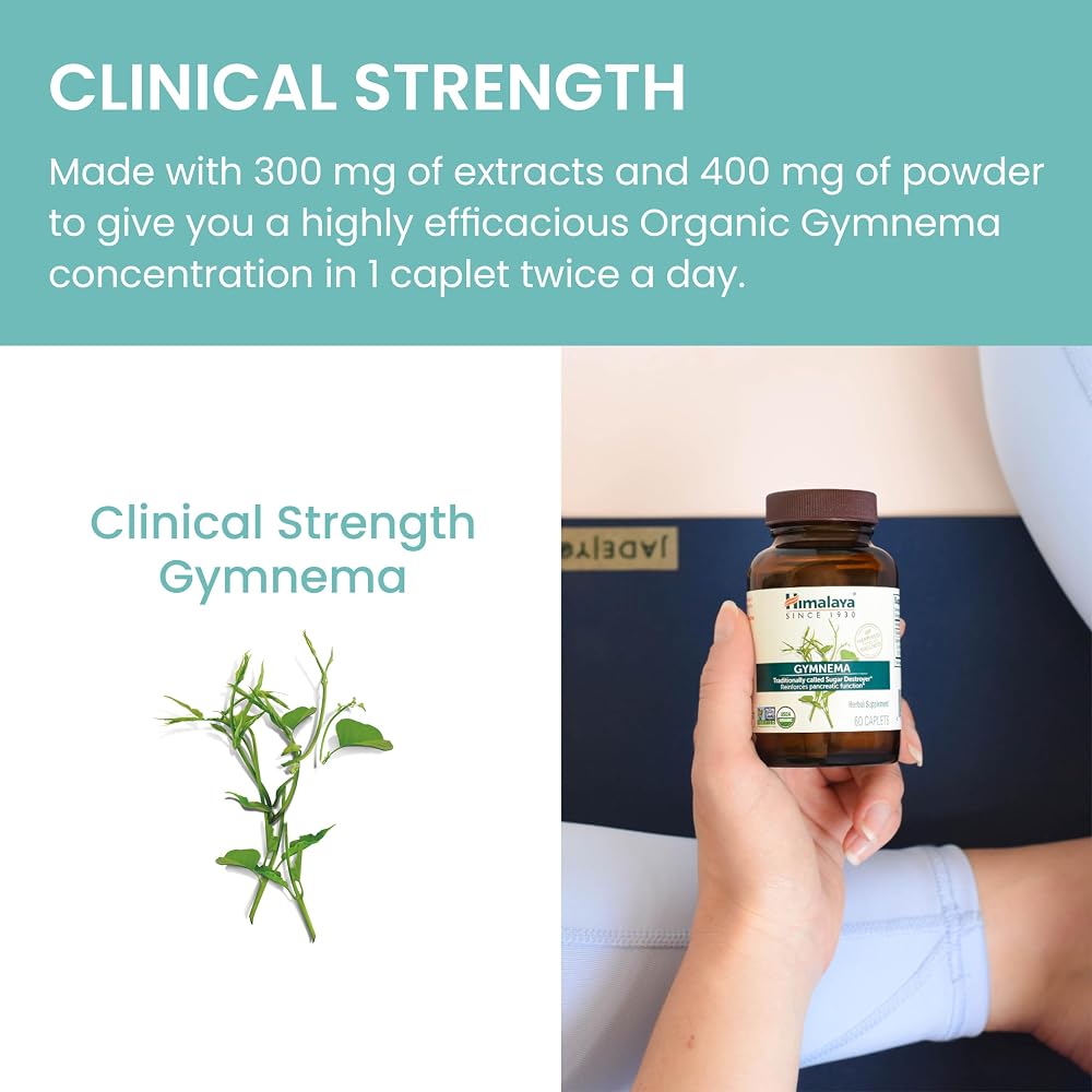 Himalaya Gymnema Sylvestre Extract 700mg - 60 Caplets - image 7