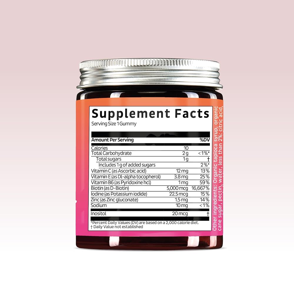 Bears with Benefits Biotin 5,000 mcg Hair Growth Gummies