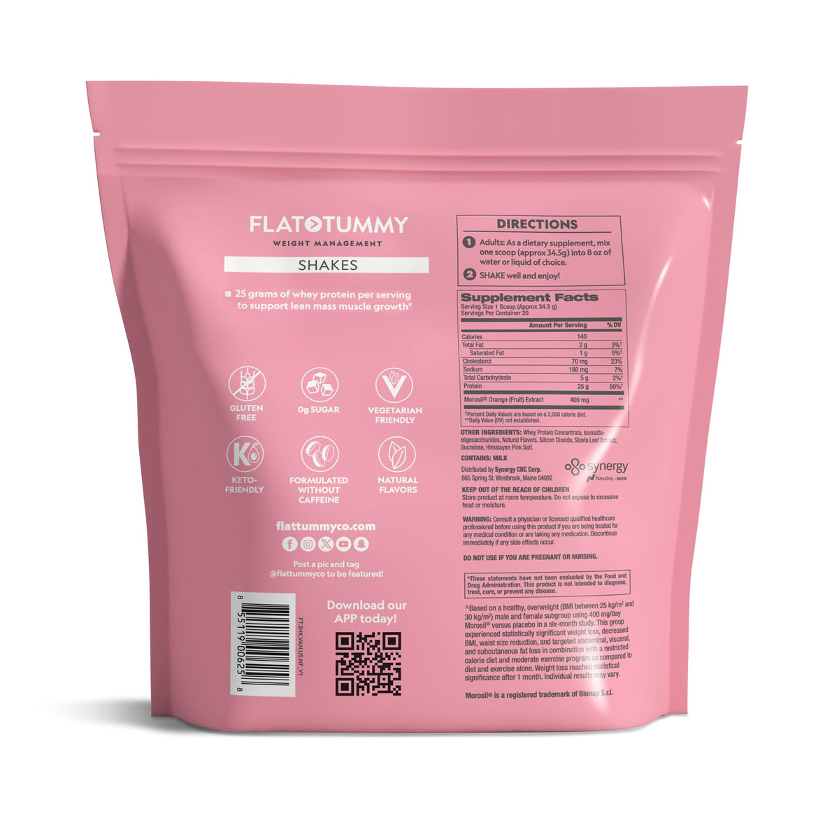 Flat Tummy Vanilla Meal Replacement Shake - 20 Servings - image 2