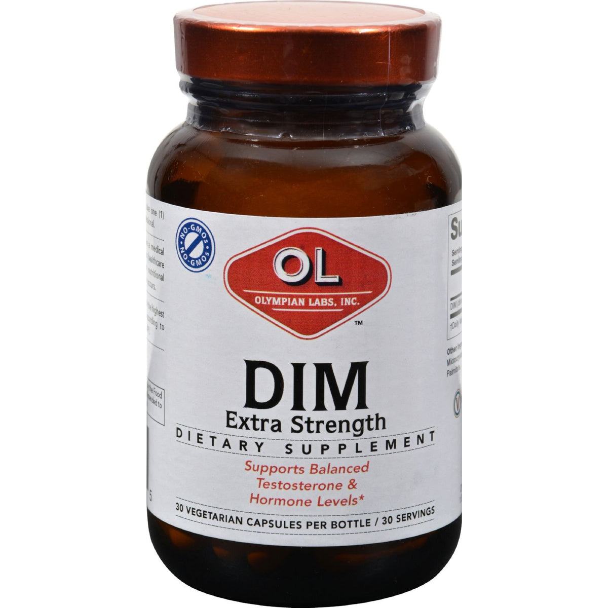 Olympian Labs DIM Extra Strength - 30 Vegetarian Capsules