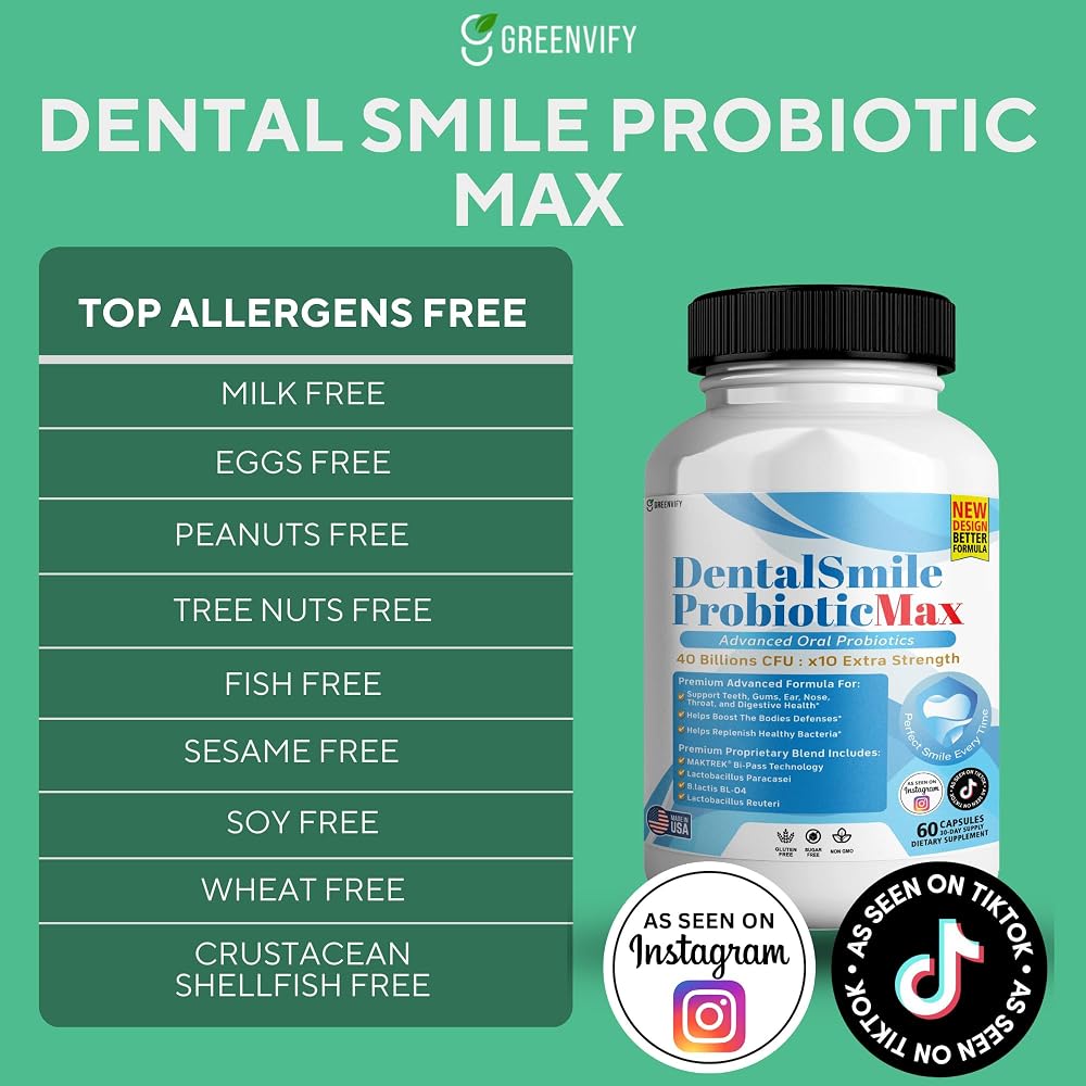 GREENVIFY DentalSmile ProbioticMax
