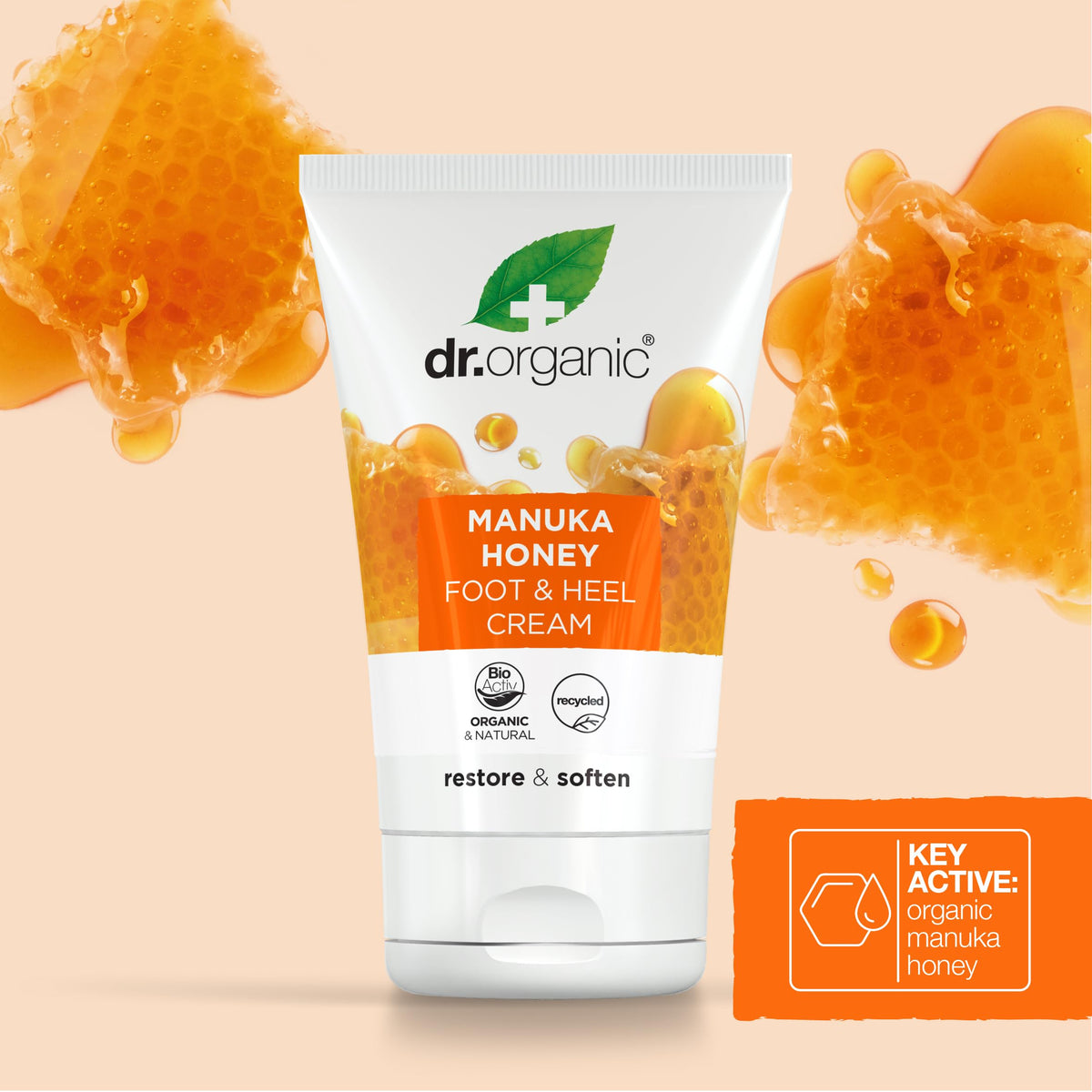 Dr. Organic Manuka Honey Foot Cream - 125 ml - image 4
