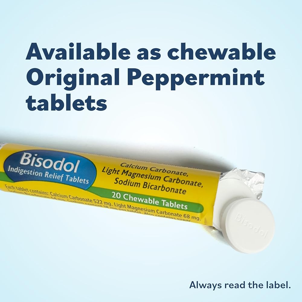 Bisodol Indigestion Relief Tablets - 100 Tablets - image 5