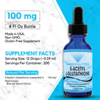 Absonutrix S-Acetyl L-Glutathione 100 mg Liquid - 4 Fl Oz - image 2
