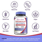 Doctor's Recipes Magnesium Glycinate Supplement - 90 Vegan Capsules - image 5