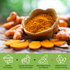 Innate Vitality Turmeric Curcumin 1800mg with Black Pepper - 90 Capsules - image 3