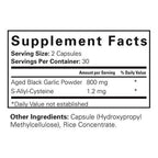 Think Remedy Aged Black Garlic Capsules - 60 Capsules - image 7