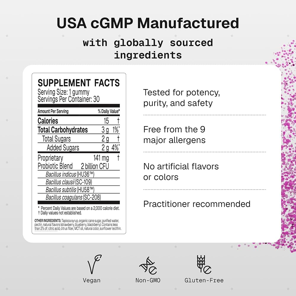 Microbiome Labs MegaSporeBiotic Probiotics for Digestive Health