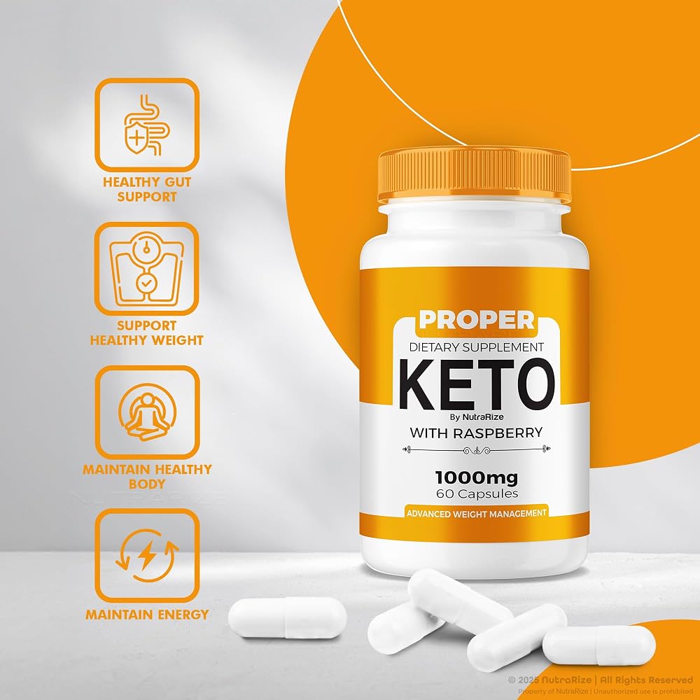 NutraRize Proper Keto ACV Capsules 800MG - 120 Capsules - image 5