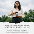 Wild Activated Charcoal Capsules from 100% Organic Coconut Shells