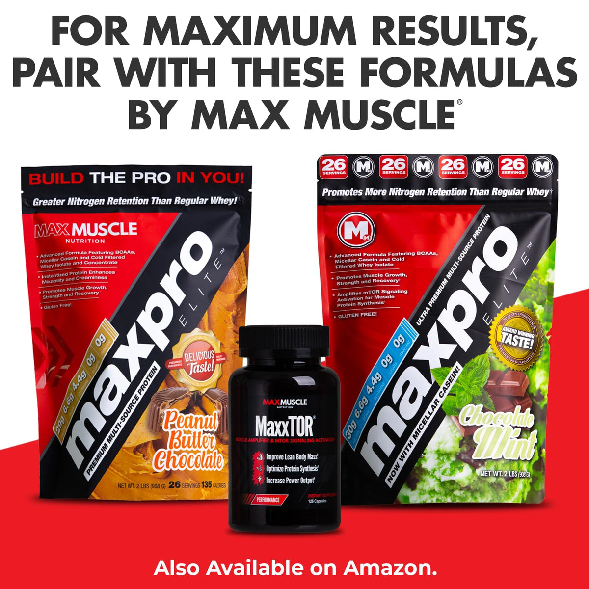 Max Muscle Arm Plus+ Anabolic Recovery Matrix