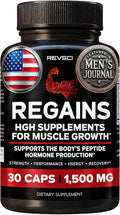Revolution Science Regains HGH Supplement for Muscle Growth - 30 Capsules