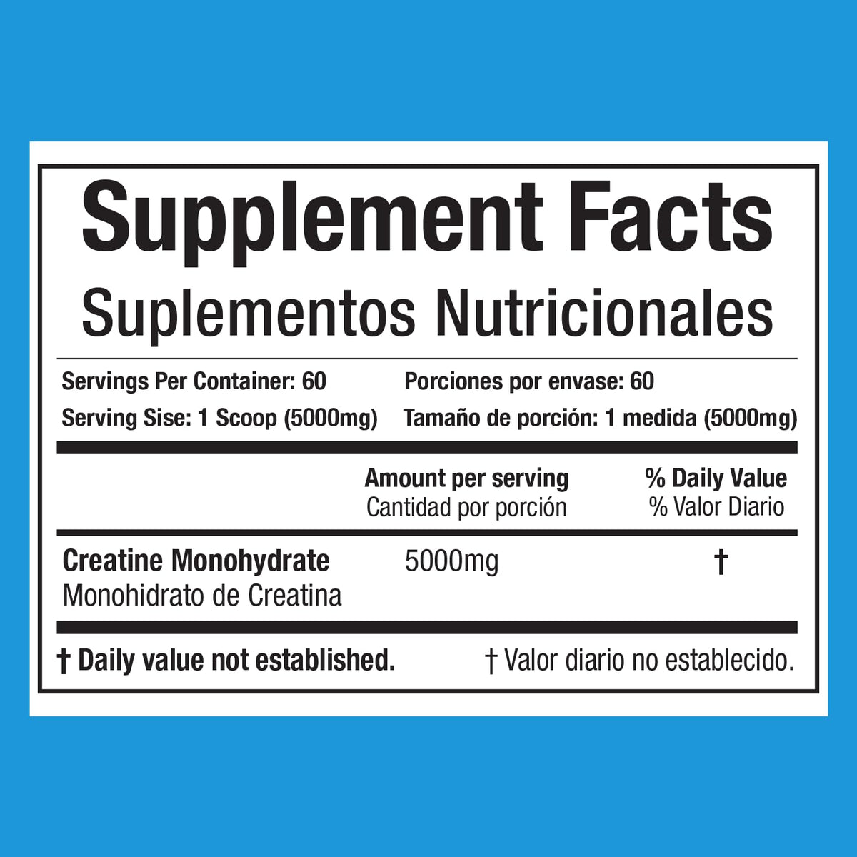 Evolution Advance Creatine Monohydrate Powder 5g - 60 Servings - image 2