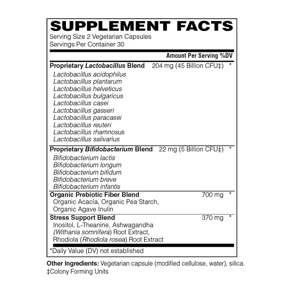 Holly Hill Health Foods Mood Support 50 Billion Probiotic - image 2