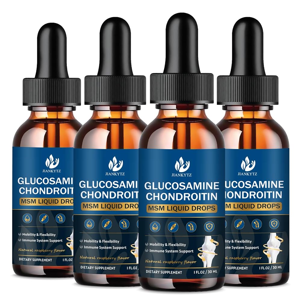 JIANKYTZ Glucosamine Chondroitin MSM Liquid Drops for Antioxidant
